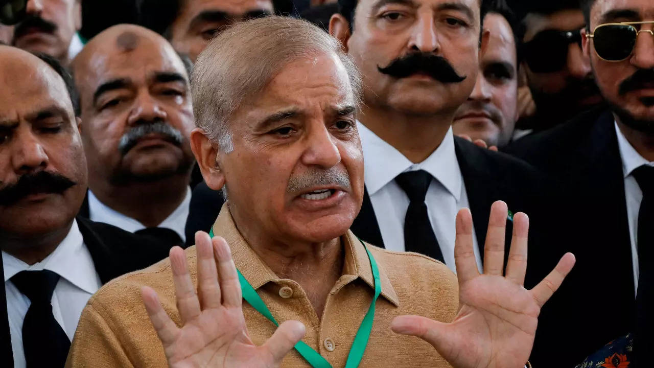 Pakistan Prime Minister Shehbaz Sharif on Friday held separate telephonic conversations with the leaders of the UAE and Qatar (Reuters)