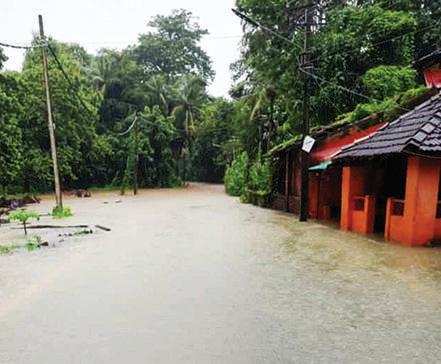Paroda gets submerged annually, after even one spell of heavy rain