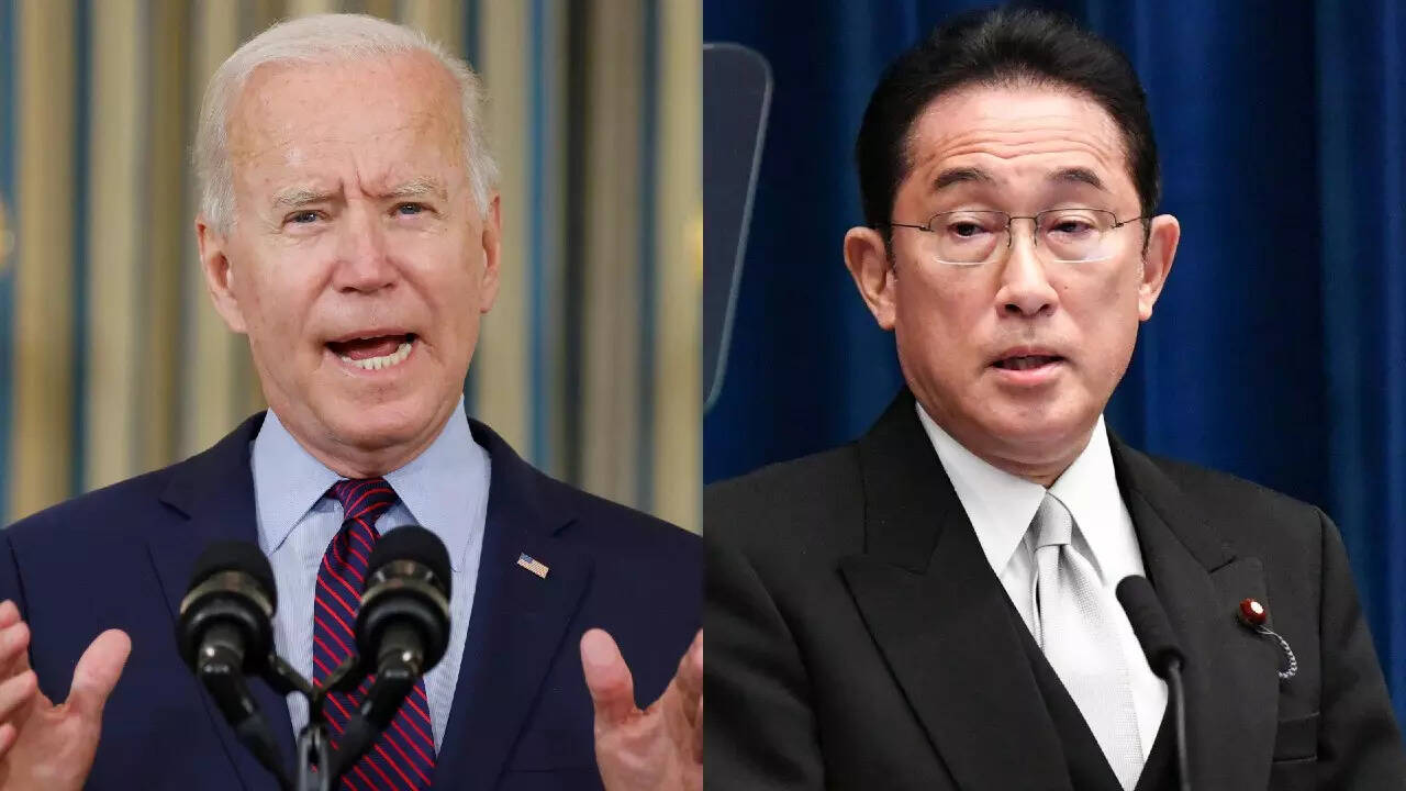 US President Biden, Japan Prime Minister Kishida hold phone talks after Abe's assassination - Times of India