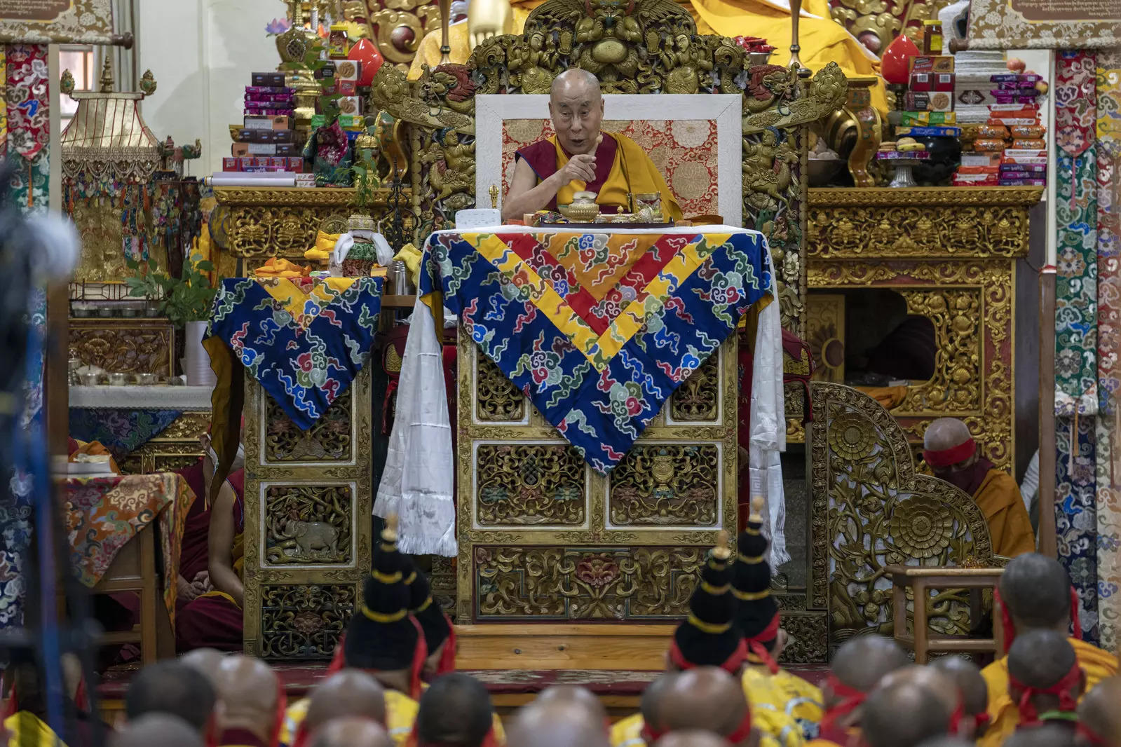 Tibetan spiritual leader the Dalai Lama (File photo)