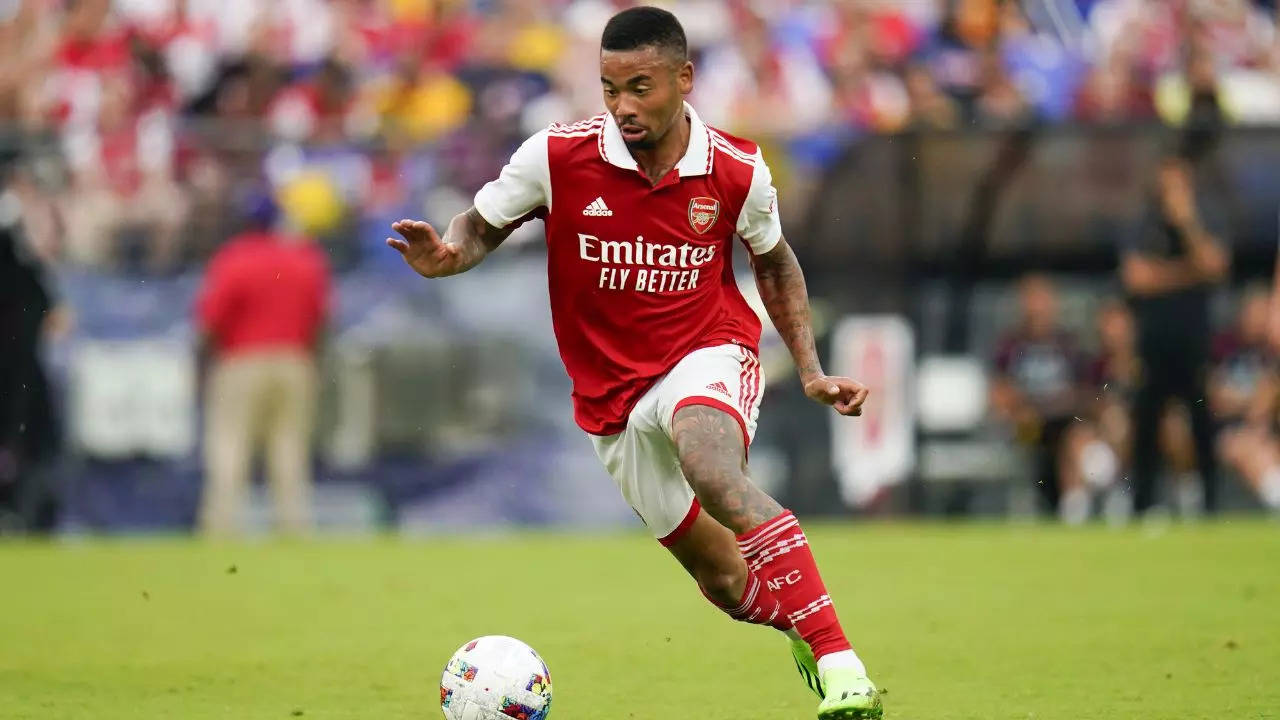 Gabriel Jesus strikes early in Arsenal's 2-0 friendly win over Everton