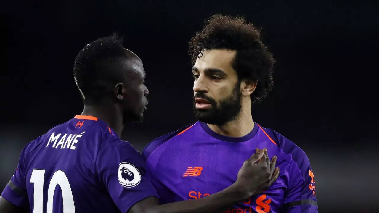 Sadio Mane and Mohamed Salah (Photo by Julian Finney/Getty Images)