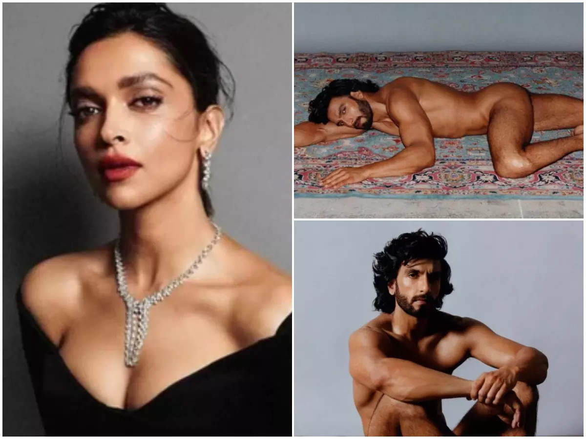 1200px x 900px - Deepika Padukone reacts to hubby Ranveer Singh's nude photoshoot | Hindi  Movie News - Times of India