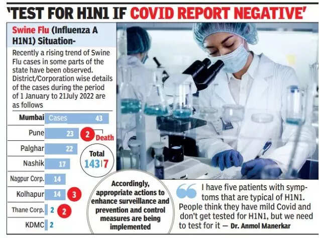 Seven swine flu deaths in Maharashtra; maximum number of cases in ...