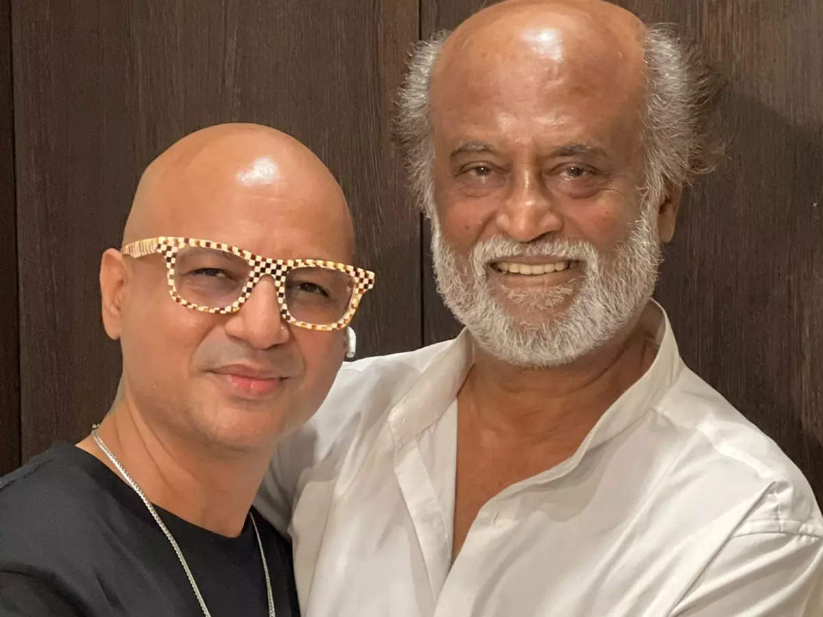 Aalim Hakim styles Rajinikanth for 'Jailer'; shares picture with the  superstar | Tamil Movie News - Times of India