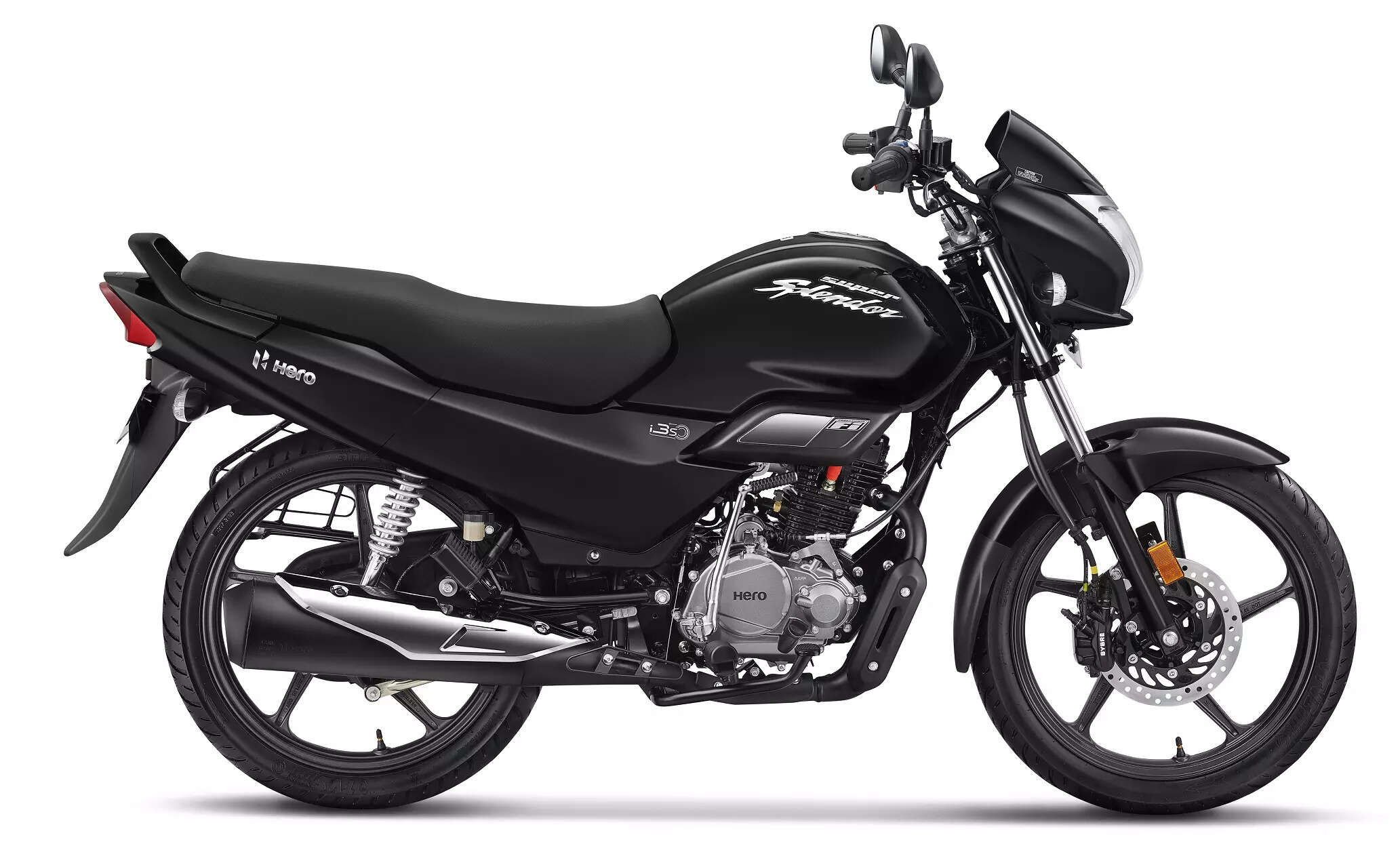 hero splendor full black