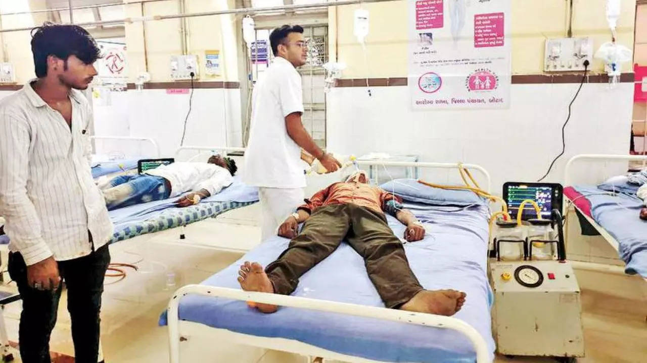 One of the hooch tragedy victims under treatment in Botad hospital 