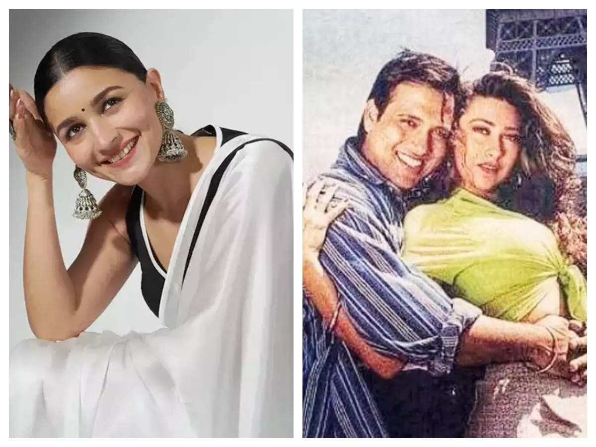 Alia Bhatt talks about her love for comedy films; says she was obsessed  with Govinda and Karisma Kapoor as a kid | Hindi Movie News - Times of India
