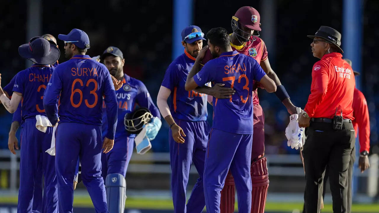 India vs West Indies 3rd ODI Highlights India crush West Indies by 119 runs (DLS), complete 3-0 series clean sweep