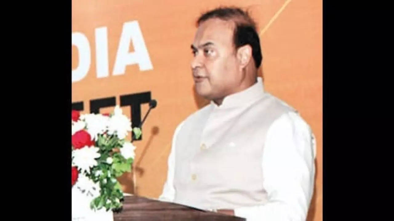 Himanta Biswa Sarma at the 2nd North East India buyer-seller meet in Guwahati on Thursday