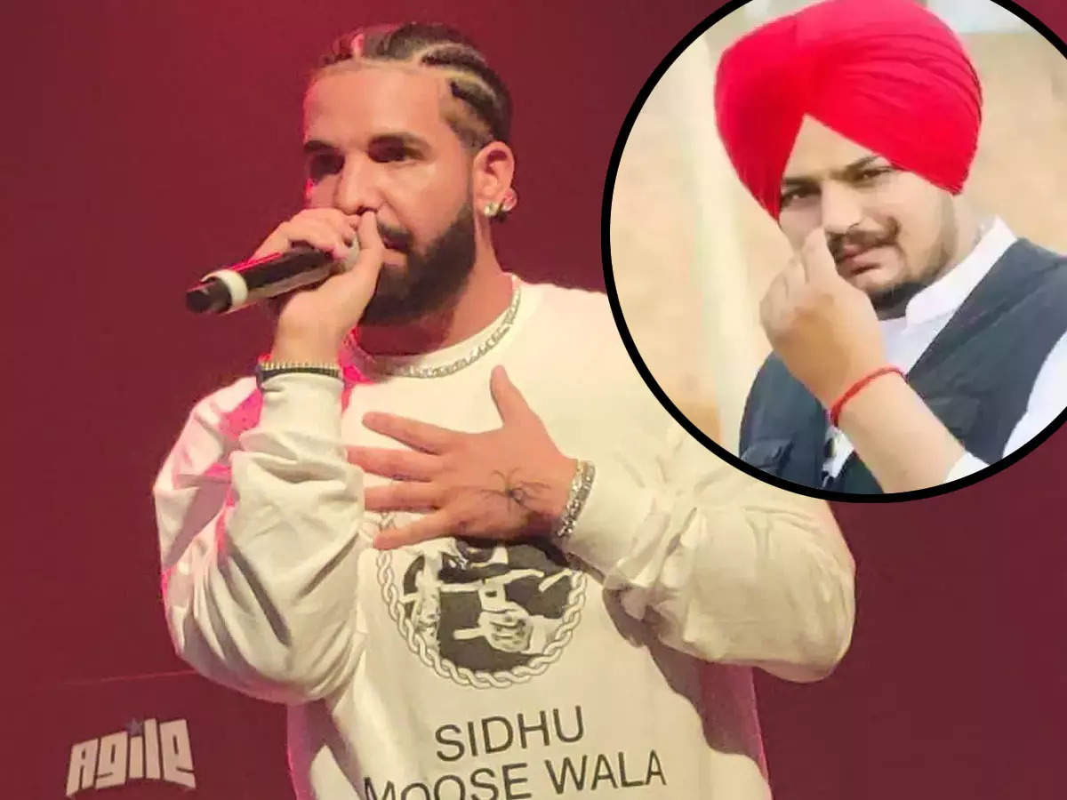 Rapper-singer Drake launches T-shirts in memory of late Sidhu Moosewala,  says 'We celebrate your life