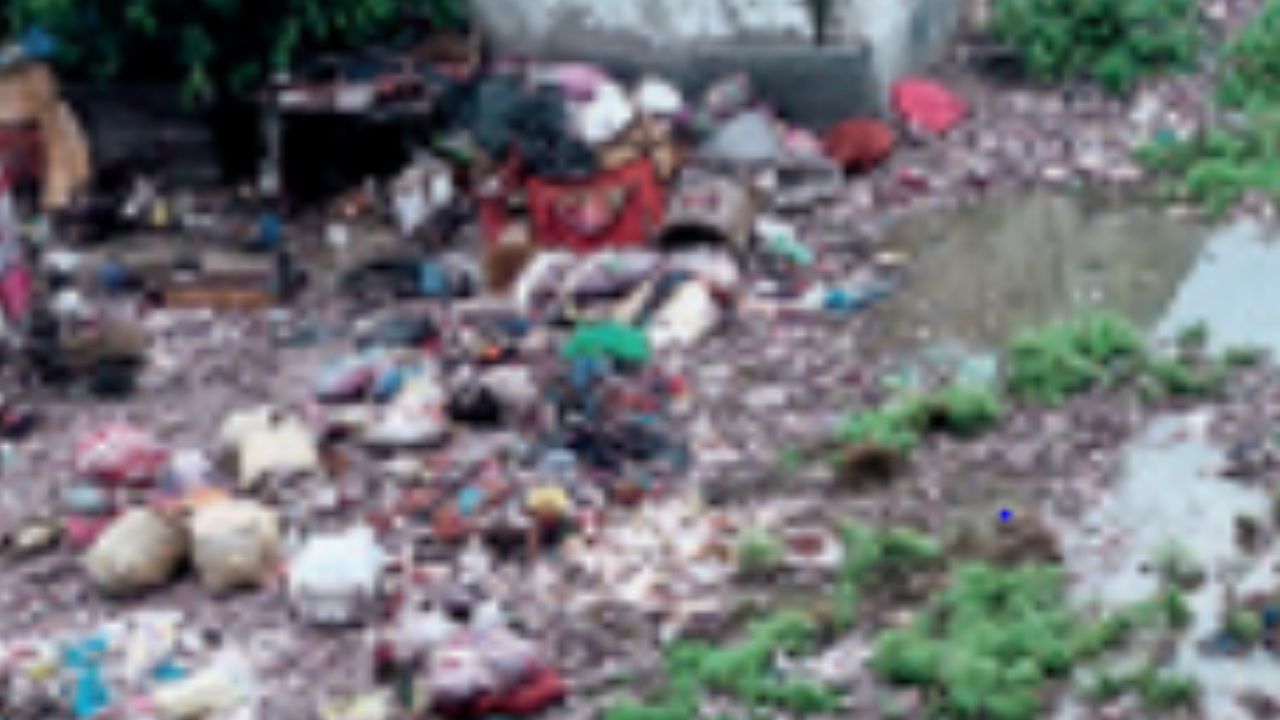 Residents said they had complained about piling garbage to the authorities but to no avail