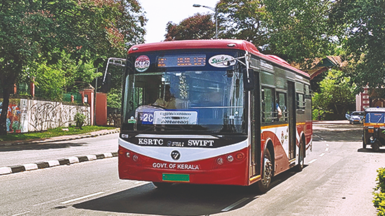 Ksrtc E-bus Circular Service To Begin Today | Thiruvananthapuram ...