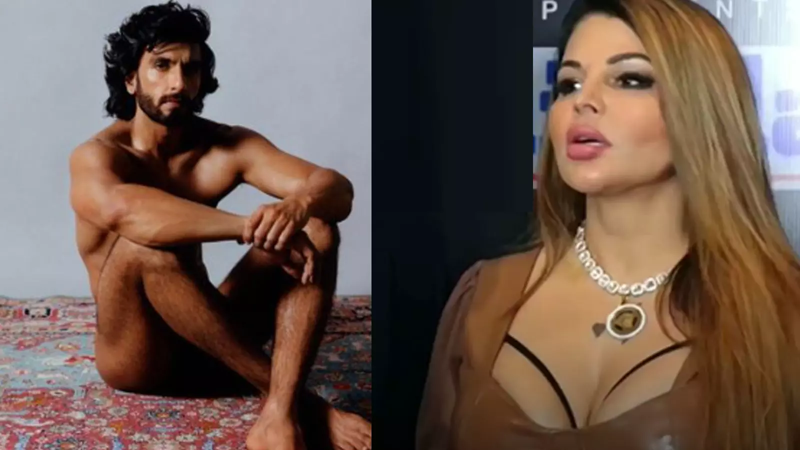 Rakhi Sawant on Ranveer Singh's naked photoshoot: 'Desh ki ladkiyo par  meherbani kari hai' | Hindi - Times of India Videos