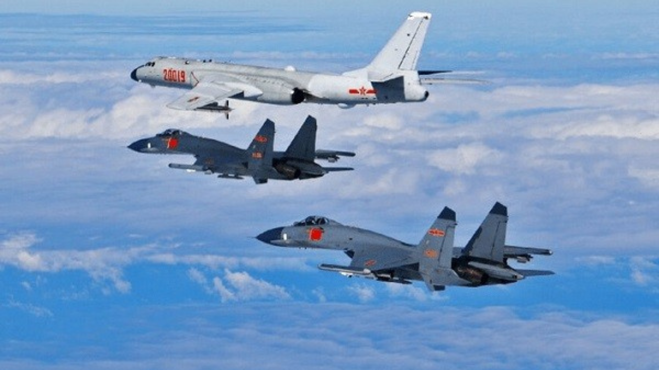 22 Chinese jets crossed Taiwan Strait 'median line': Taipei - Times of India