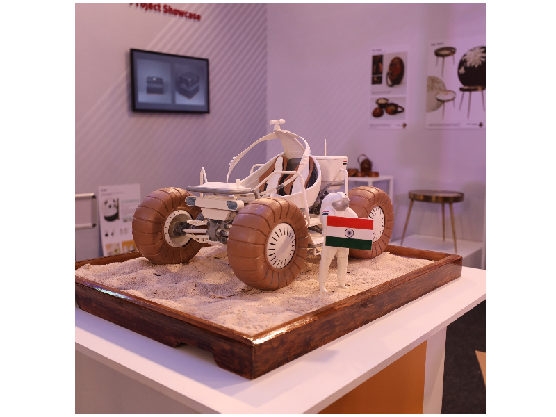 Moon-rover-prototype-created-by-Product-Design-Department,-School-of-Design-at-Pearl-Academy-Portfolio-2022