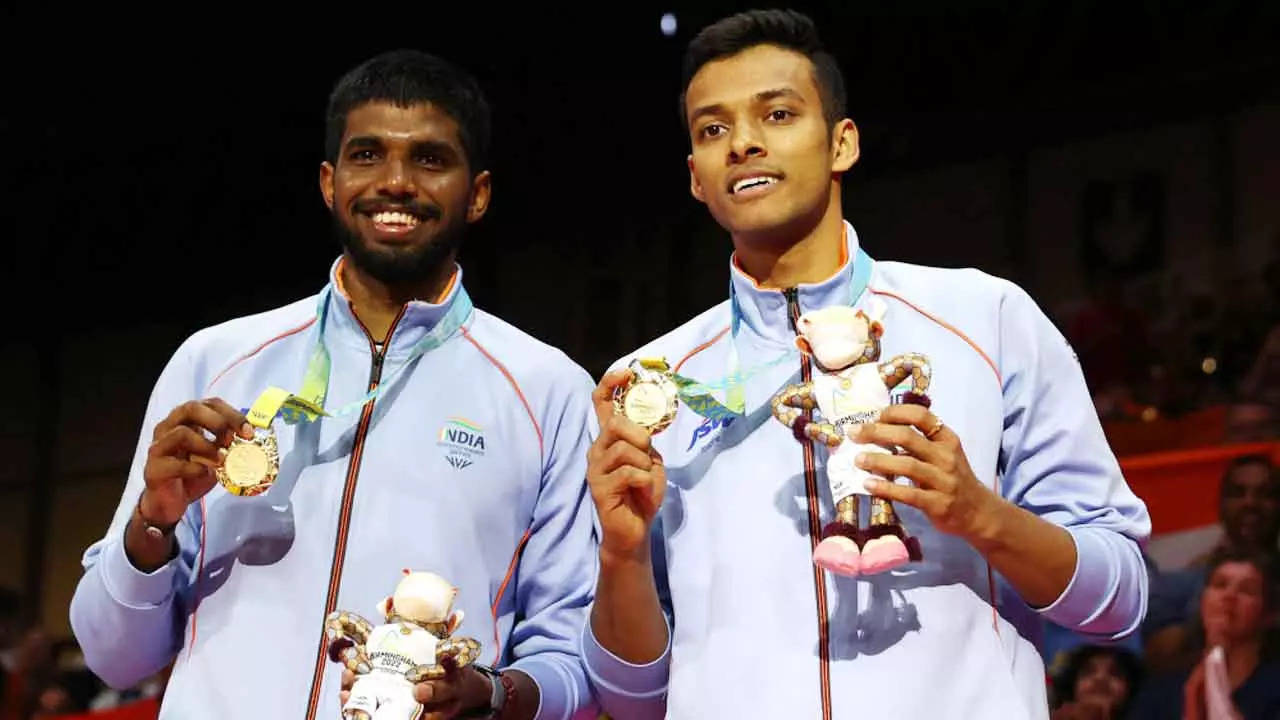 CWG 2022 Satwik-Chirag pair wins badminton mens doubles gold Commonwealth Games 2022 News