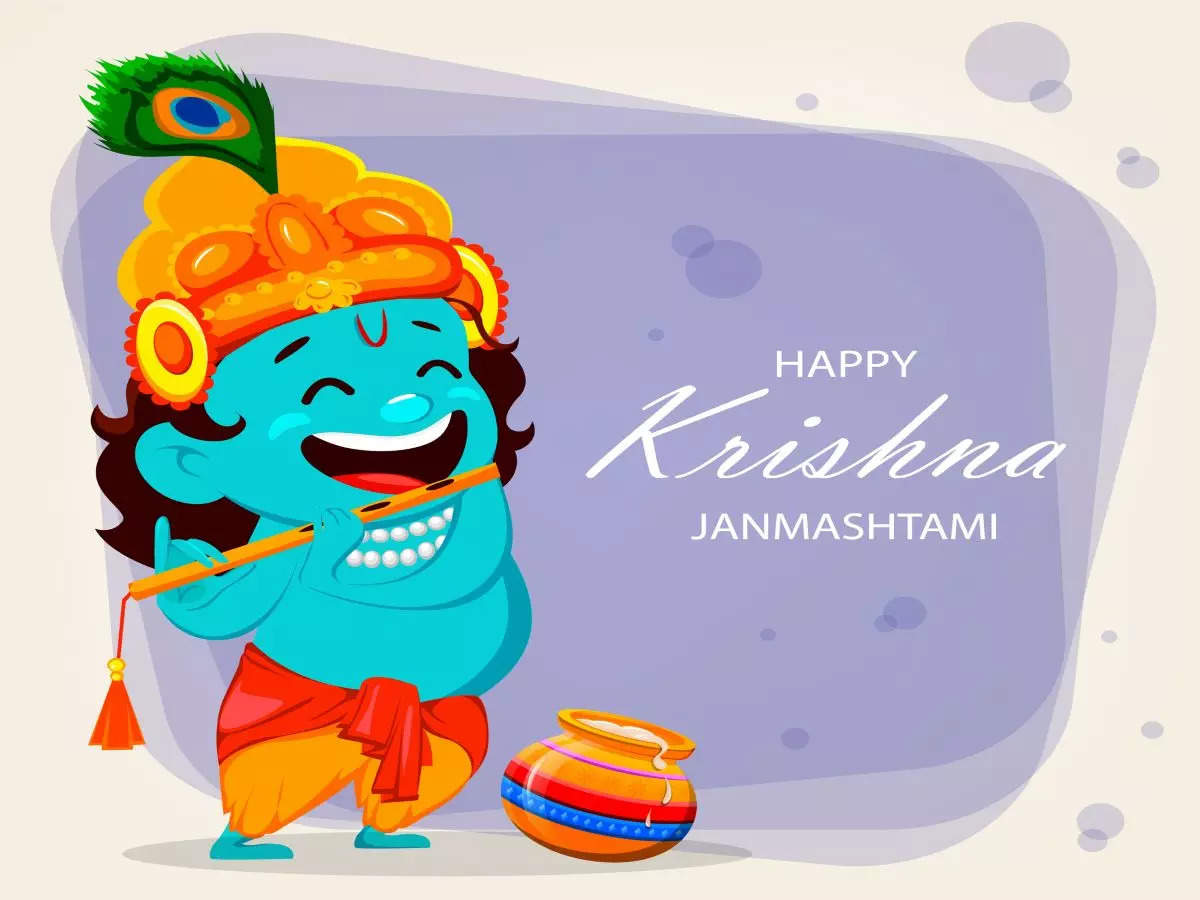 Happy Krishna Janmashtami 2022: Best Messages, Quotes, Wishes, Images and  Greetings to share on Janmashtami - Times of India