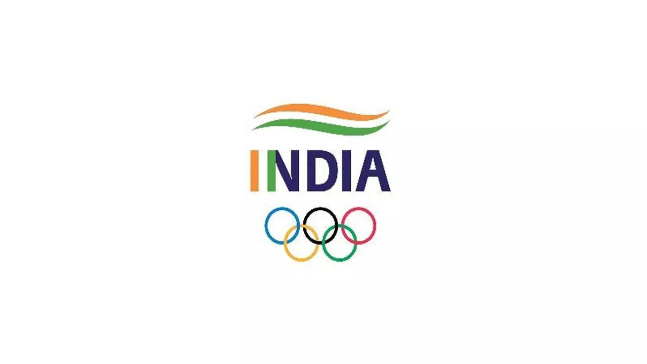 Logo of Indian Olympic Association 