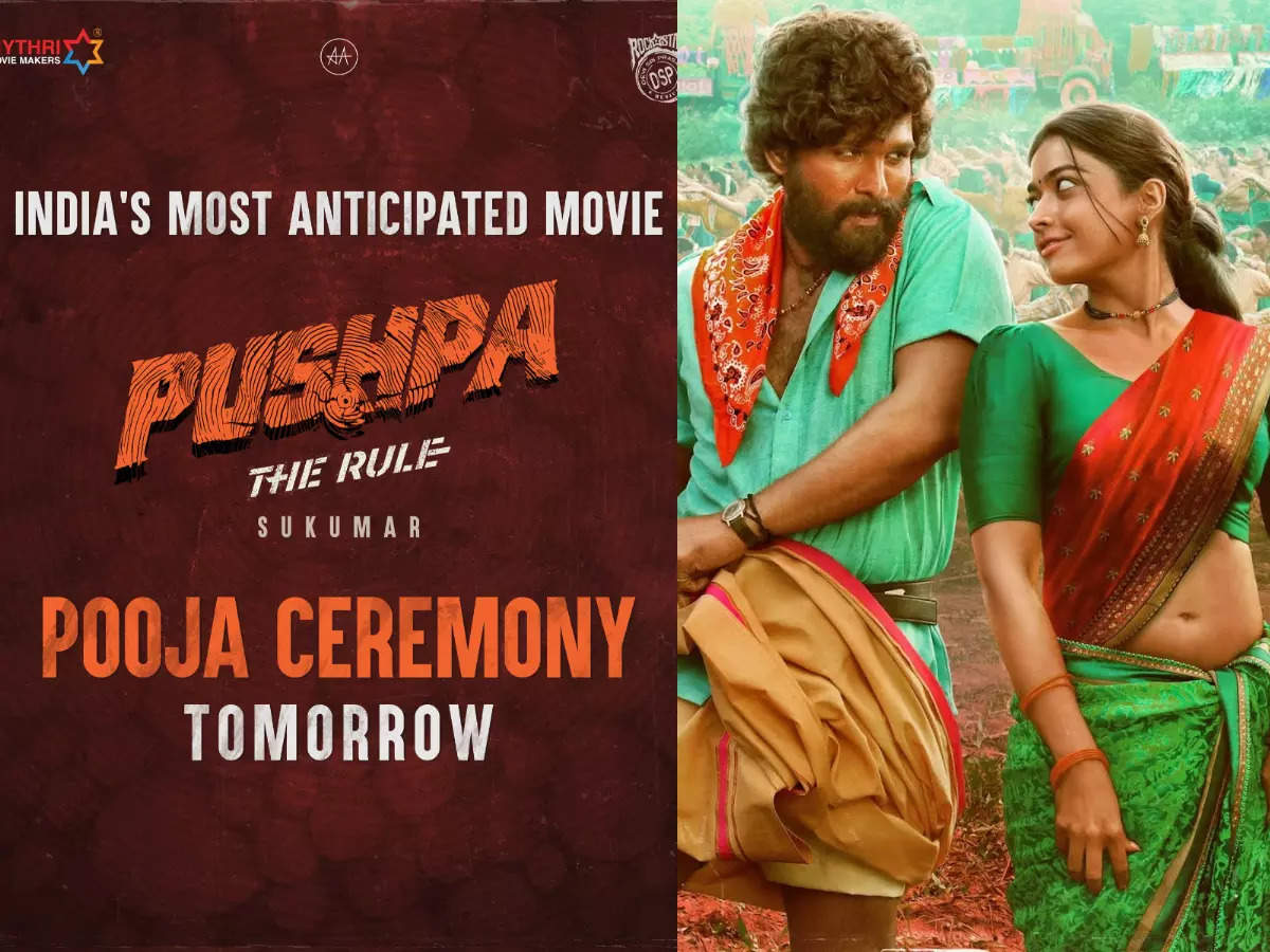 Allu Arjun, Rashmika Mandanna's 'Pushpa' sequel to go on floors with pooja  ceremony on Aug 22 | Telugu Movie News - Times of India