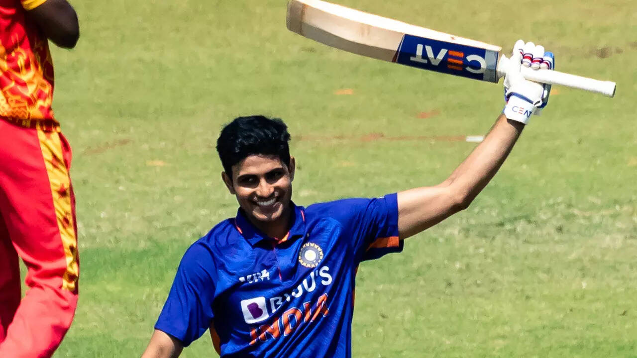 Shubman became the youngest player to score a century in T20 for India in a strange coincidence with hitman Rohit
