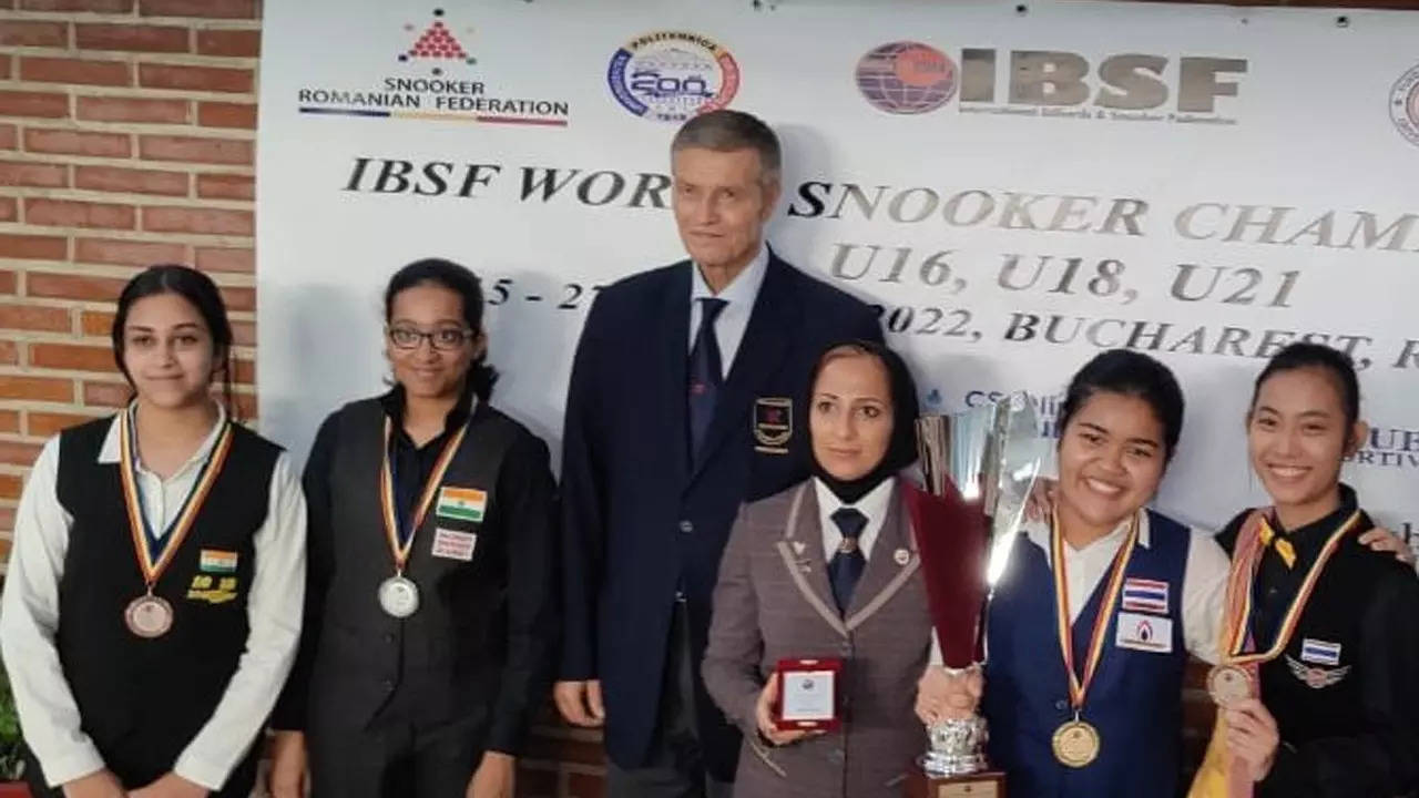 Double podium finish for India in IBSF World Junior Snooker Championships More sports News