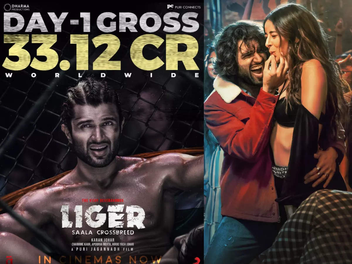 Liger Full Movie Collection: 'Liger' box office collection Day 1 ...
