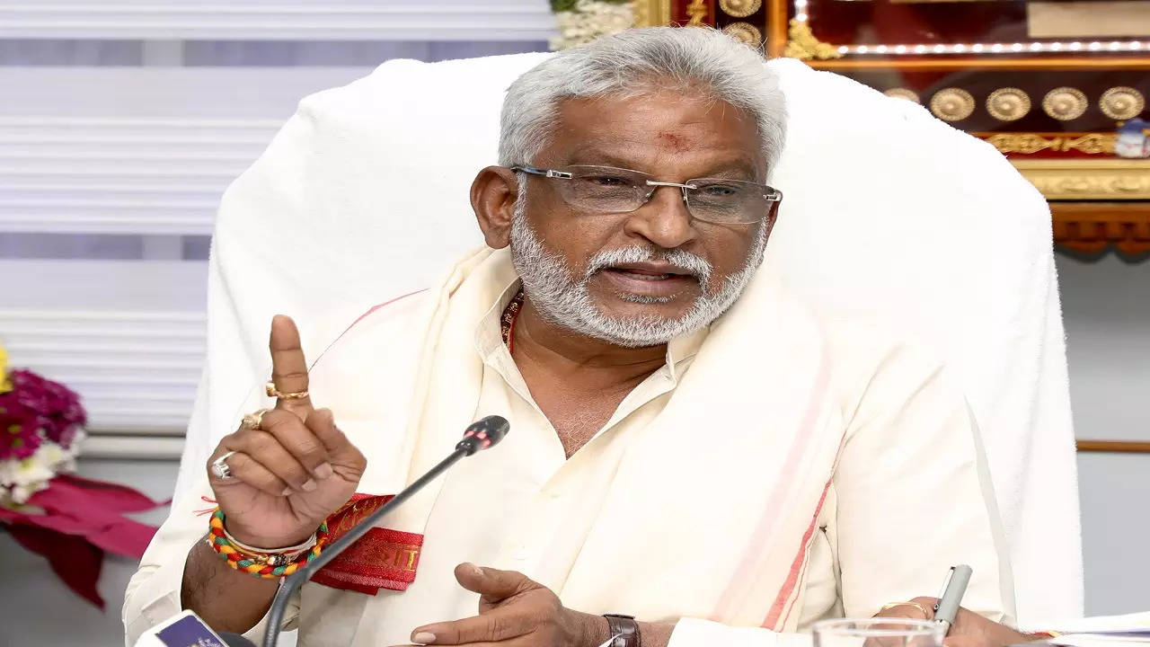 TTD chairman YV Subba Reddy urges Telangana HC to quash housing board case  | Hyderabad News - Times of India