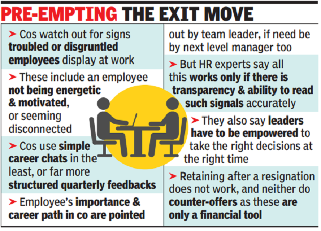 Company's latest retention tool: Stay interviews - The Times of India