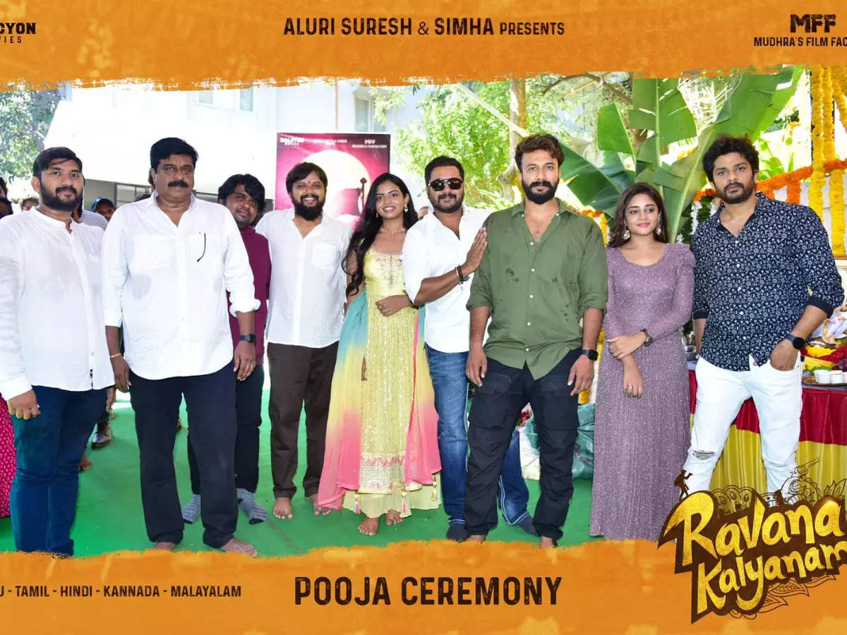 Ravana Kalyanam': Simha's pan-India film launches with pooja ...
