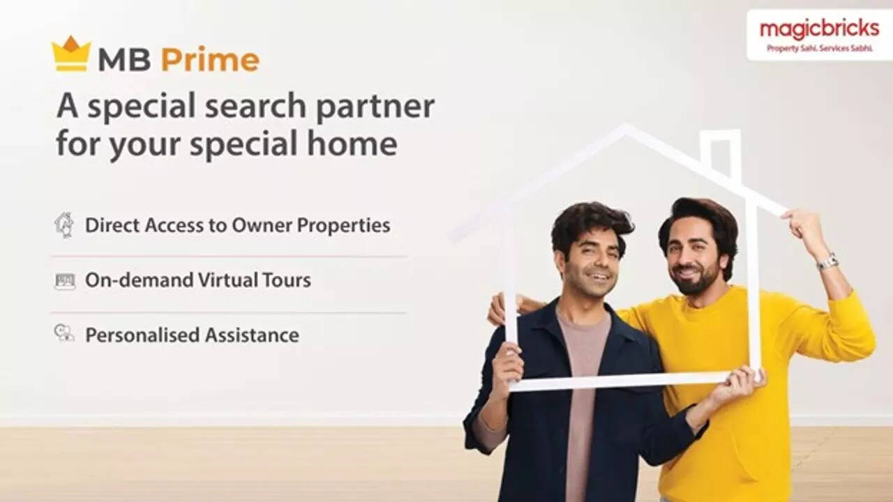 Magicbricks launches 'MB Prime' for home seekers; records over 1 lakh  subscribers in pre-launch - Times of India
