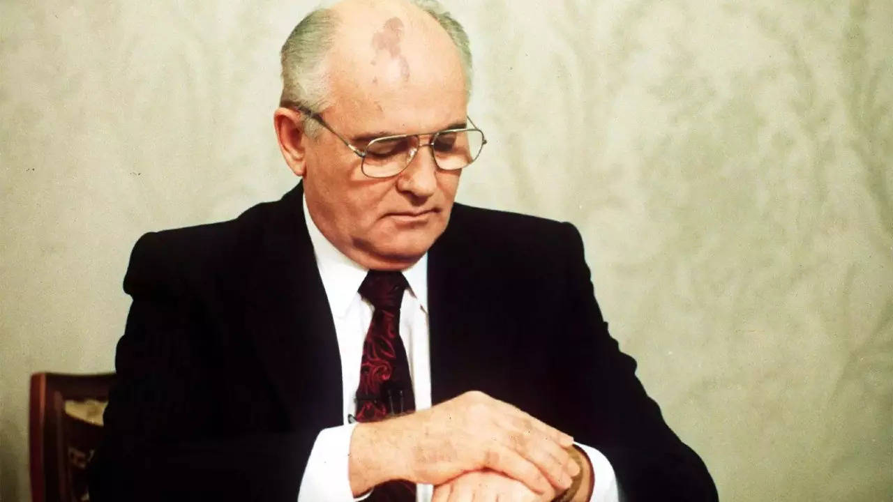 German parliament honours Gorbachev, who enabled unification. (Picture credit: AP)