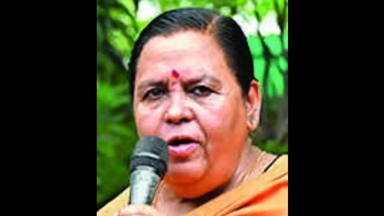 MP former Union minister Uma Bharti 