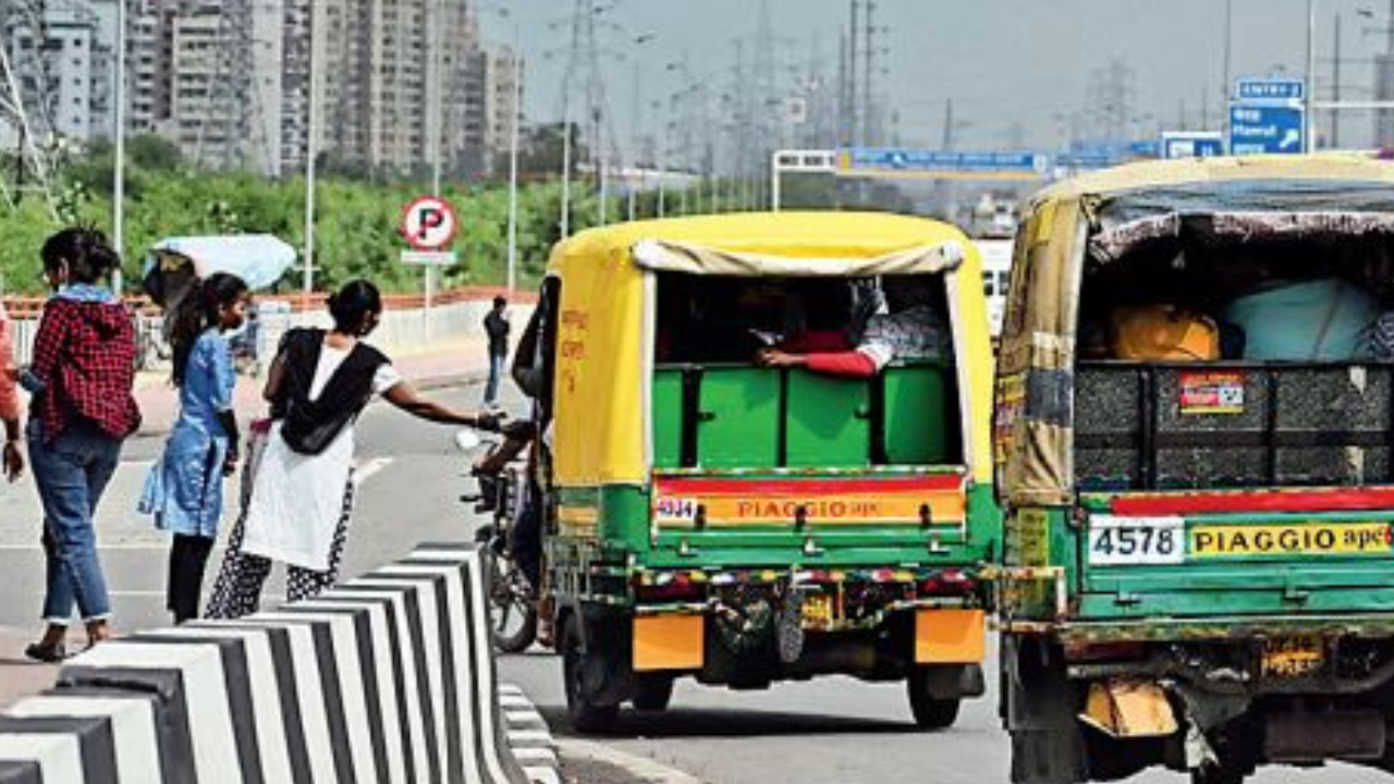 Currently, about 15,000 autos ply in Ghaziabad, most of which operate on routes with higher passenger density like NH-9.