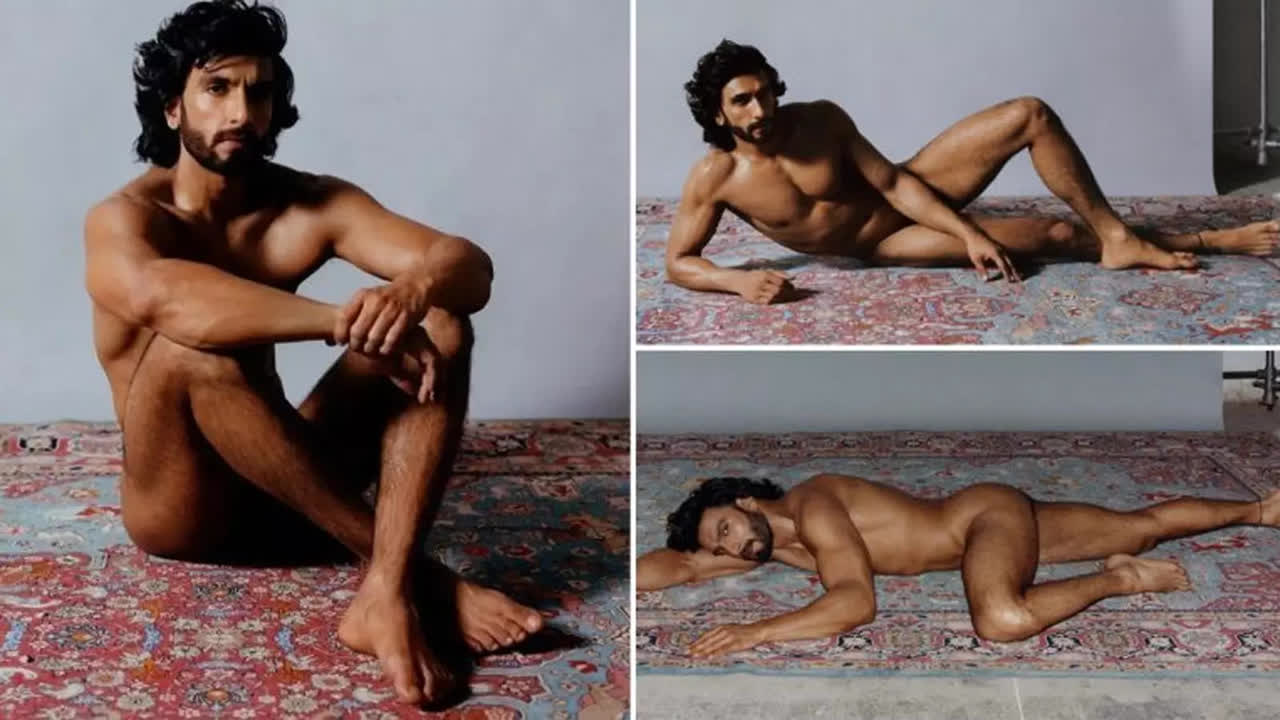 Nude photoshoot row: Ranveer Singh claims someone tampered and morphed one  of his photos | Hindi - Times of India Videos