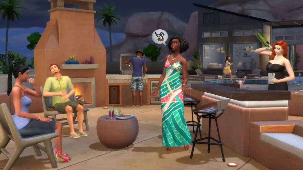 EA will also offer the Desert Luxe Kit as a gift to all the players who buy The Sims 4 base game between September 14 and October 17. Image Credit -- EA