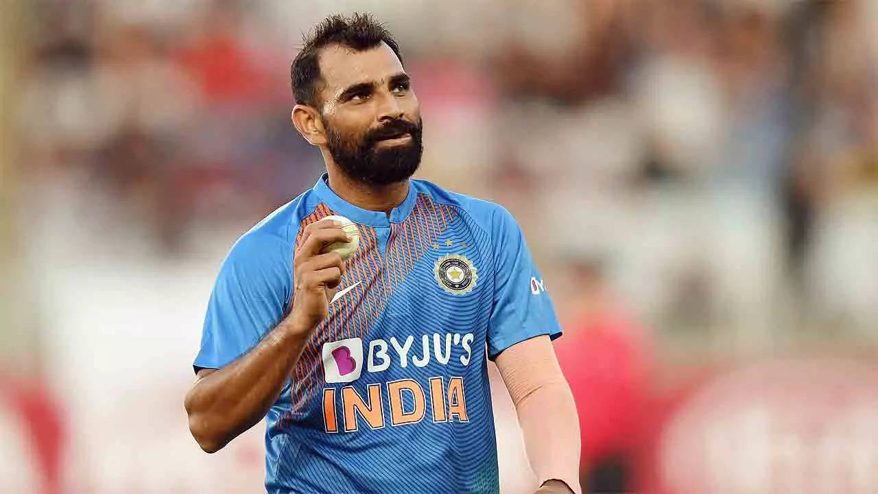 Mohammed Shami. (Photo by Kai Schwoerer/Getty Images)
