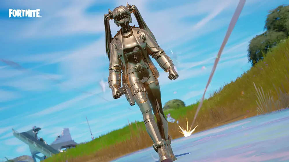 This new season will add a mysterious substance called -- Chrome -- that will slowly take over Fortnite island. Image Credit -- Epic Games