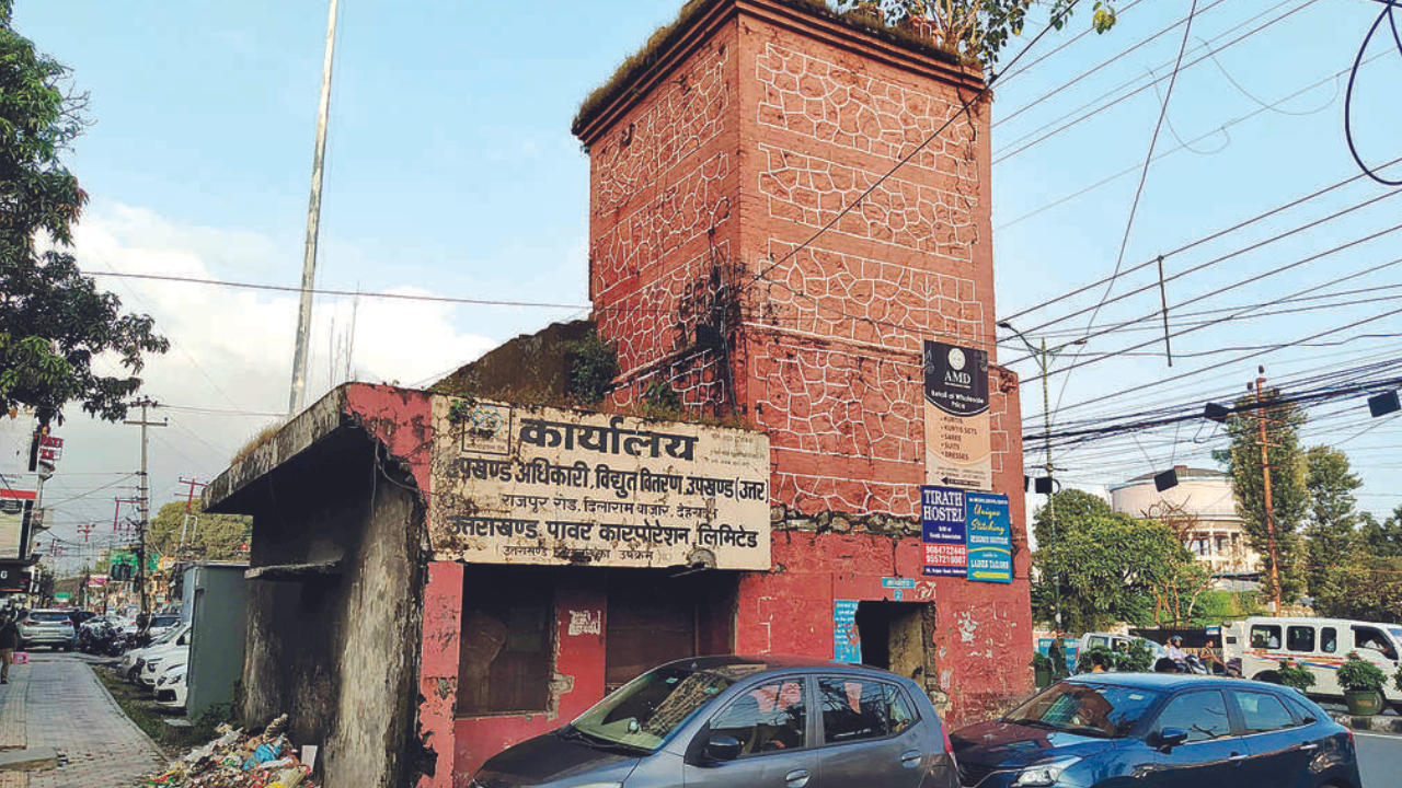 With the Rajpur Road widening work on, the administration wants to remove encroachments from the area, including the heritage building