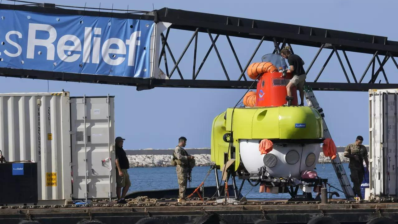 Syrian authorities have recovered the bodies of at least 61 people who were aboard a migrant boat that sank off its coast after sailing from Lebanon earlier this week (AP)
