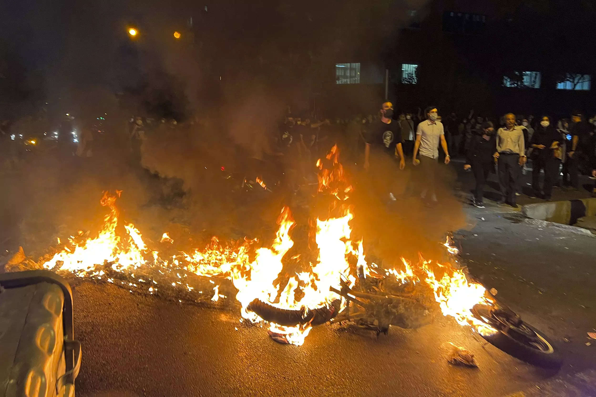 Women burn hijabs to protest Mahsa Amini's death as Iran witnesses widespread outrage. (File photo)