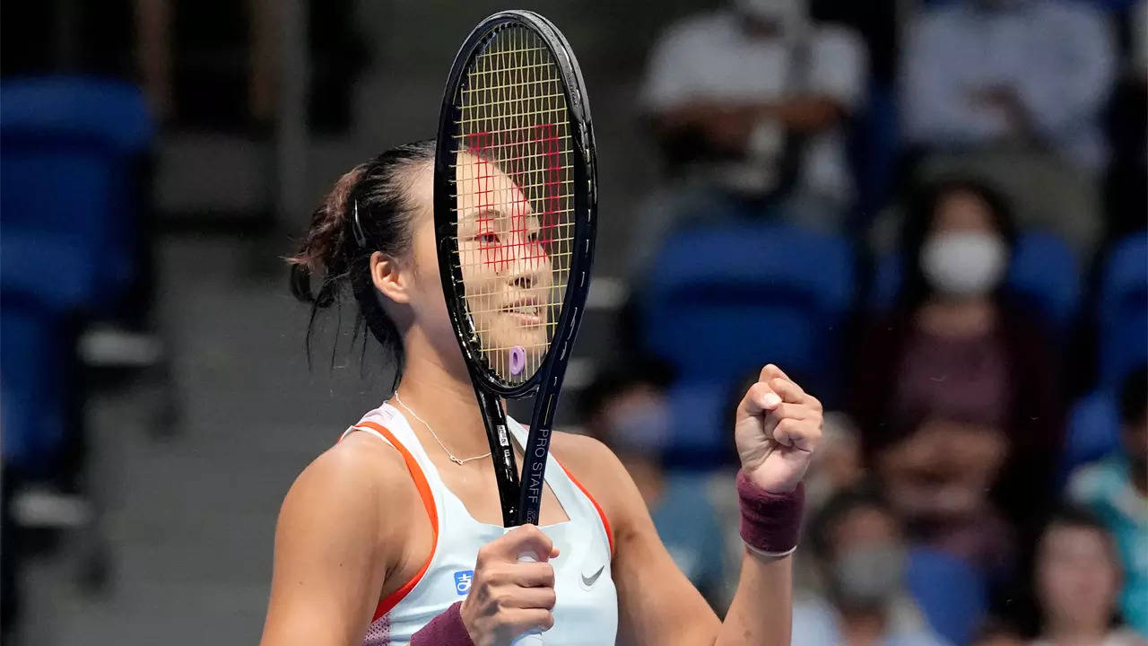 Revisor Revolutionerende unse Chinese teen Zheng Qinwen powers into first WTA final in Tokyo | Tennis  News - Times of India