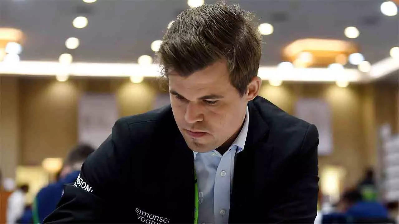 Magnus Carlsen. (TOI Photo)