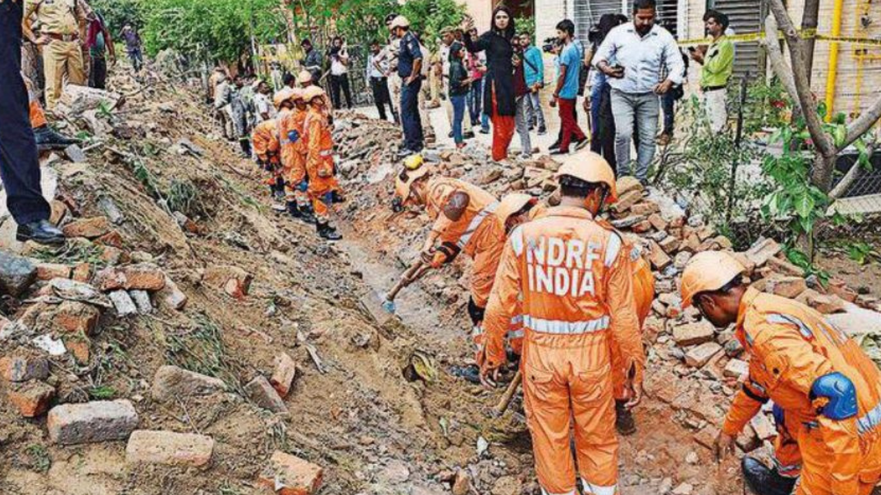 Four workers were buried alive on September 20, when the peripheral wall of Jal Vayu Vihar Apartments in Sector 21 gave way