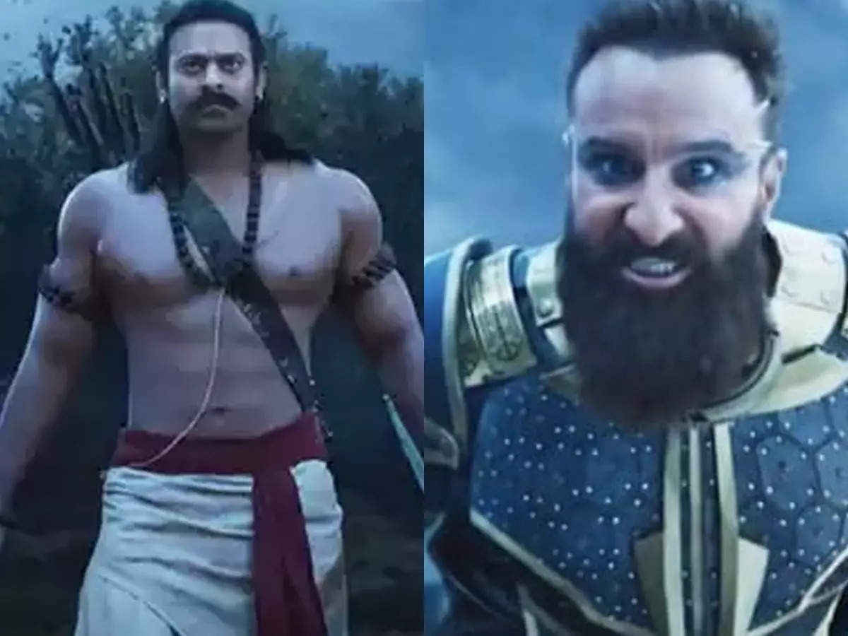 Netizens troll Prabhas and Saif Ali Khan starrer 'Adipurush' teaser for  poor VFX | Hindi Movie News - Times of India