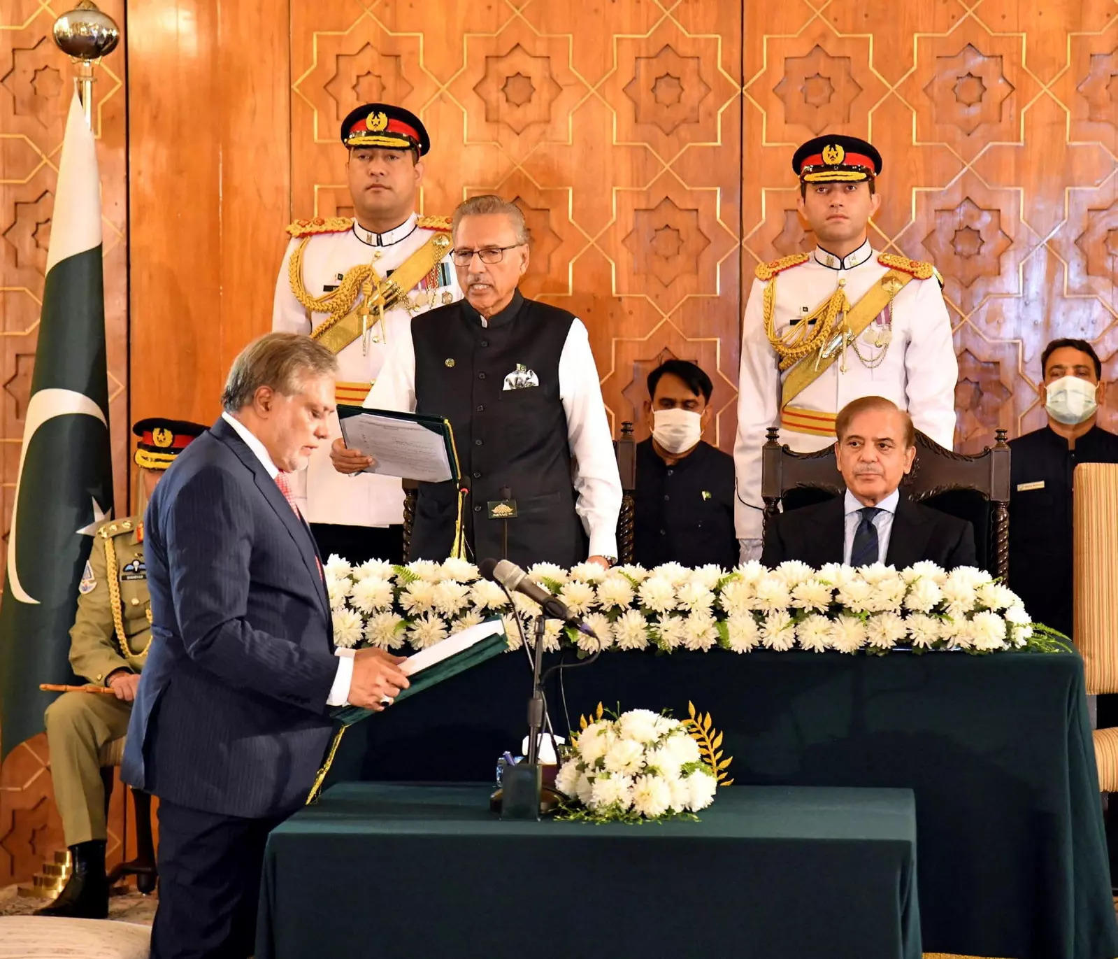 Pakistan's new finance minister Ishaq Dar takes oath in Islamabad. Pakistan, a country of around 220 million people with a $350 billion economy, has long struggled with its external accounts, and the IMF has bailed it out over 20 times since 1958.