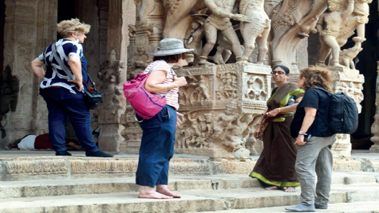 In August, 8,277 international tourists visited Trichy, the highest in the past 30 months