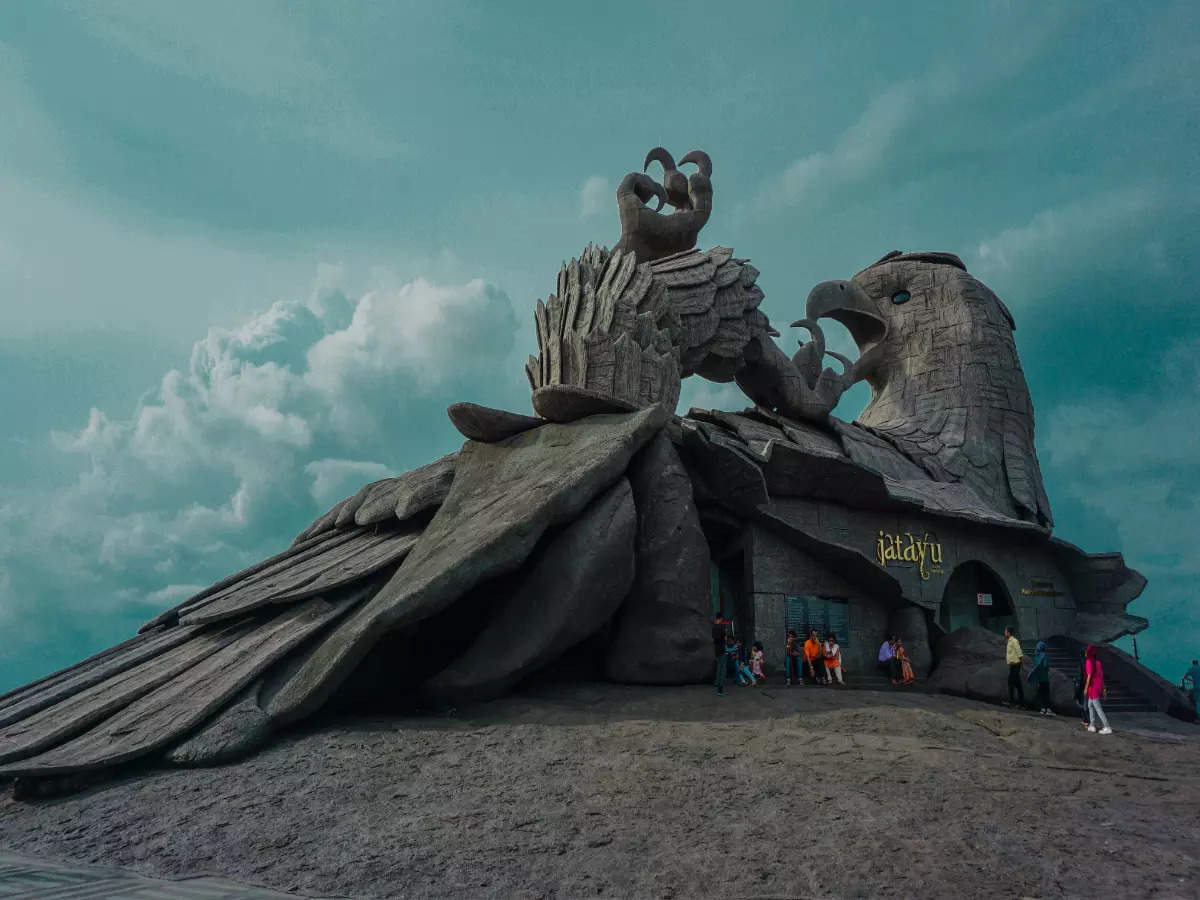 Jatayu Earth's Centre, a rock sculpture like no other