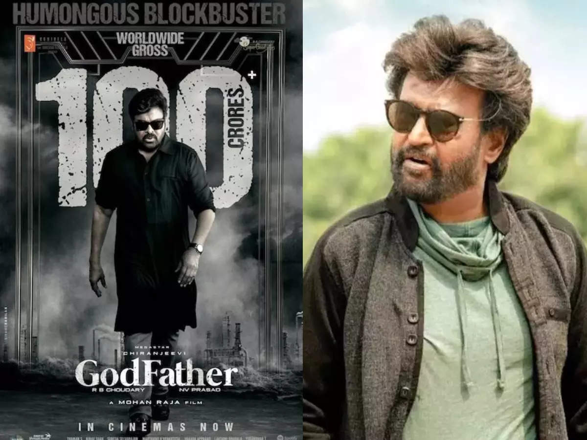 Excellent, Very Nice, Very Interesting!'; Rajinikanth praises Chiranjeevi's  'Godfather' | Telugu Movie News - Times of India