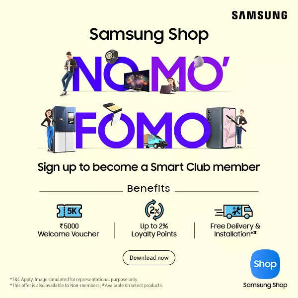 No Mo' Fomo: Sign up on the Samsung Shop App to get your favorite products  with never before benefits! - Times of India